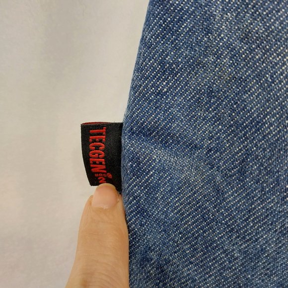 TECGEN FR Jeans Men 38x32 Blue Fire Flame Resistant 2112 Work Heavy Denim - Picture 8 of 14